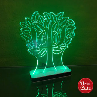 Arte para luminária acrílico LED Psicologia